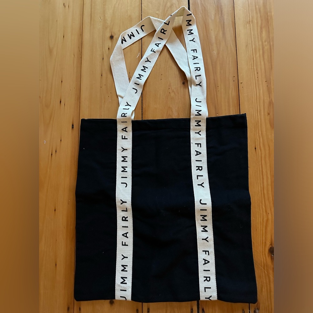 Jimmy Fairly Black Tote Bag